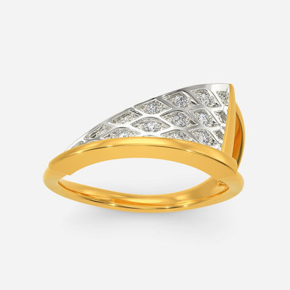 Knitly Attached Diamond Rings