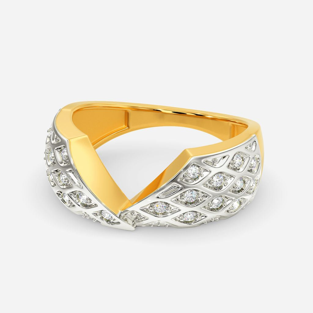 Knit-It-Up Diamond Rings