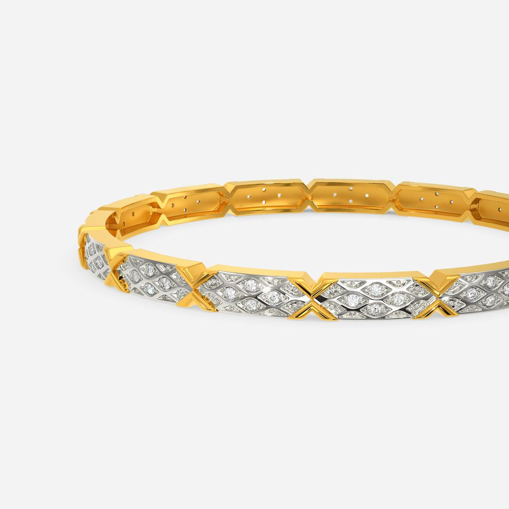Knit Grit Diamond Bangles