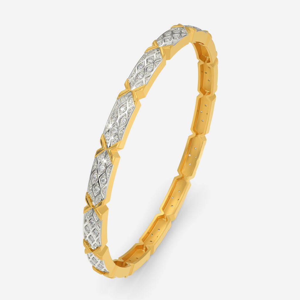 Knit Grit Diamond Bangles
