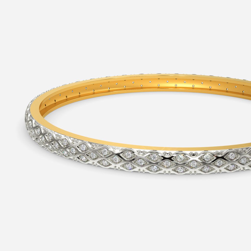 Knit Sparkle Diamond Bangles