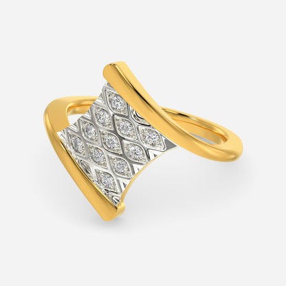 Twined Knits Diamond Rings