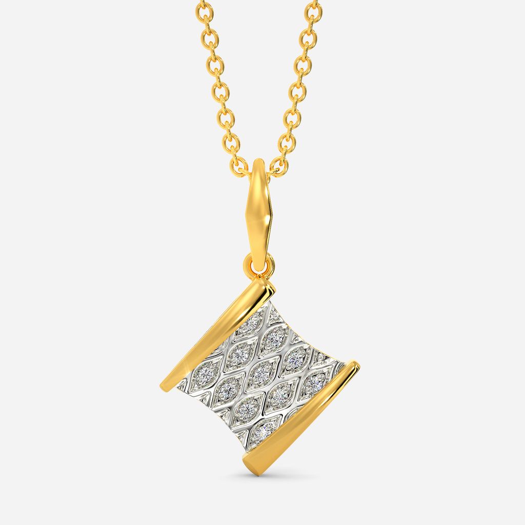 Twined Knits Diamond Pendants