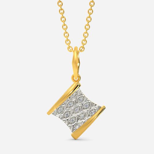 Twined Knits Diamond Pendants