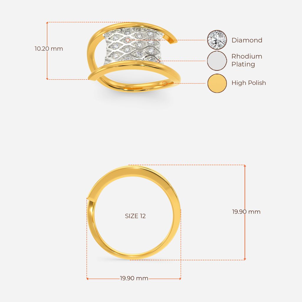 Moss Knit Diamond Rings