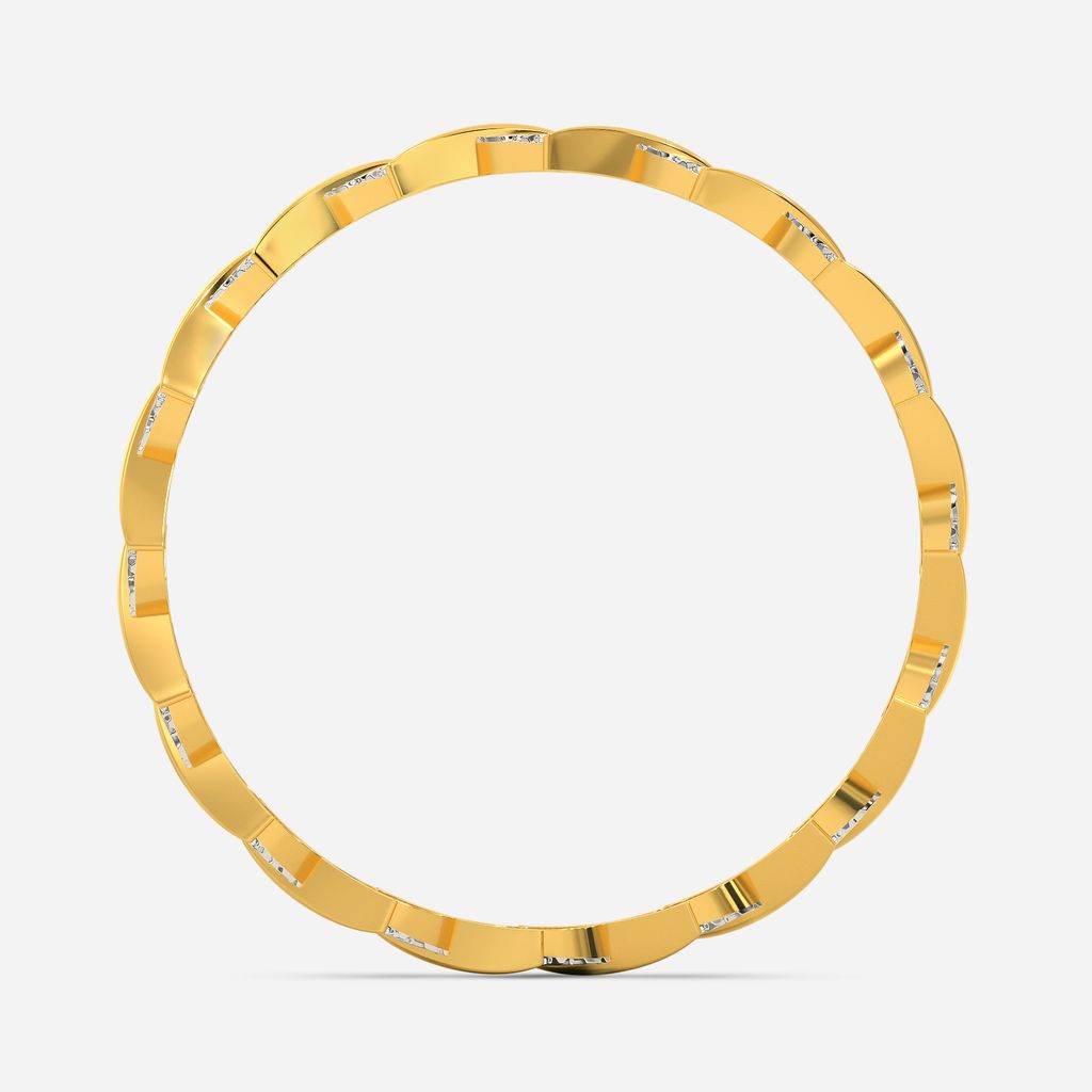 Moss Knit Diamond Bangles