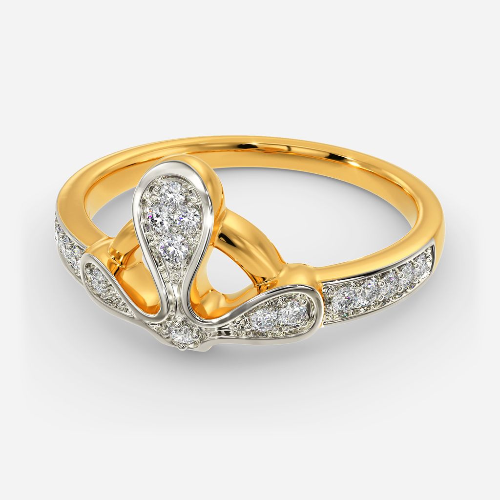 Print O Drop Diamond Rings