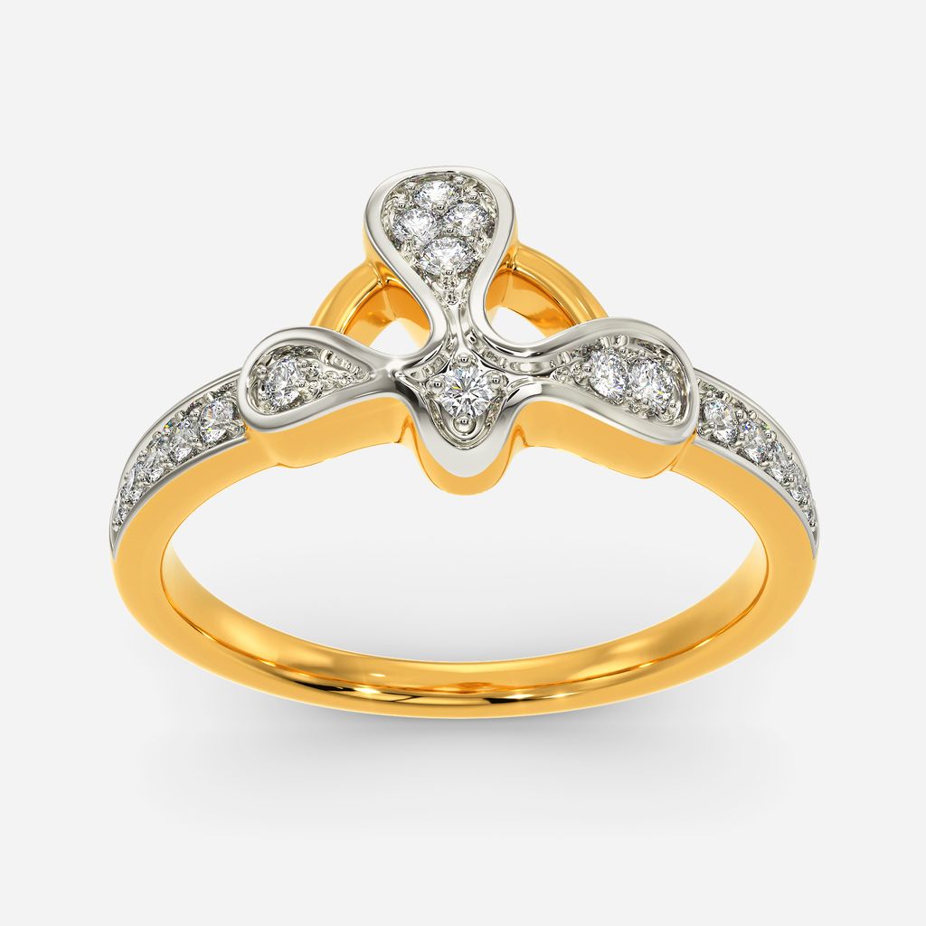 Print O Drop Diamond Rings
