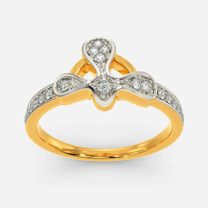 Print O Drop Diamond Rings
