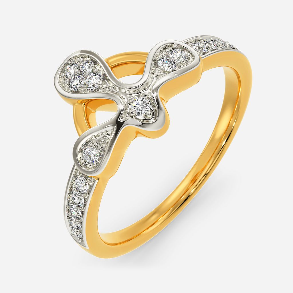Print O Drop Diamond Rings