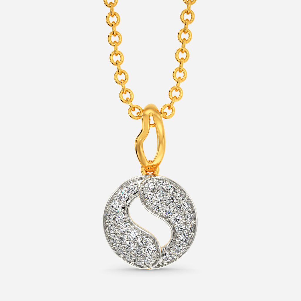 Circle Of Summer Diamond Pendants