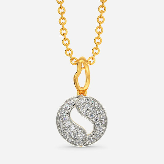 Circle Of Summer Diamond Pendants