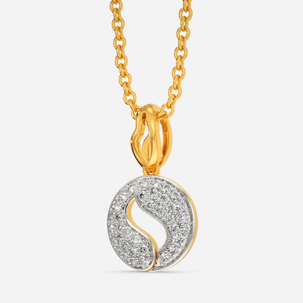 Circle Of Summer Diamond Pendants