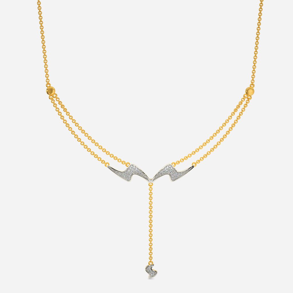 Lattice Mood Diamond Necklaces