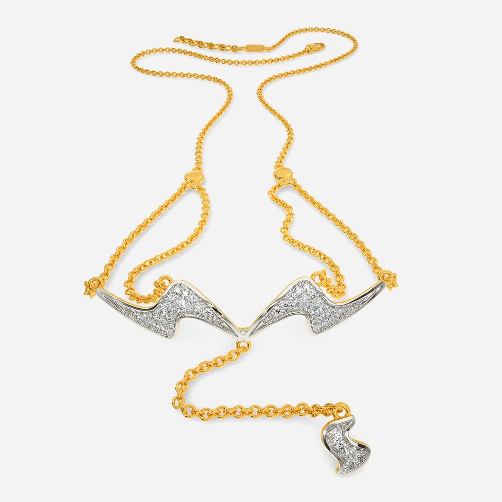 Lattice Mood Diamond Necklaces