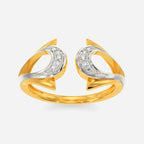 Abstract Beauty Diamond Rings