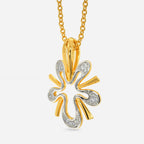 Abstract Beauty Diamond Pendants