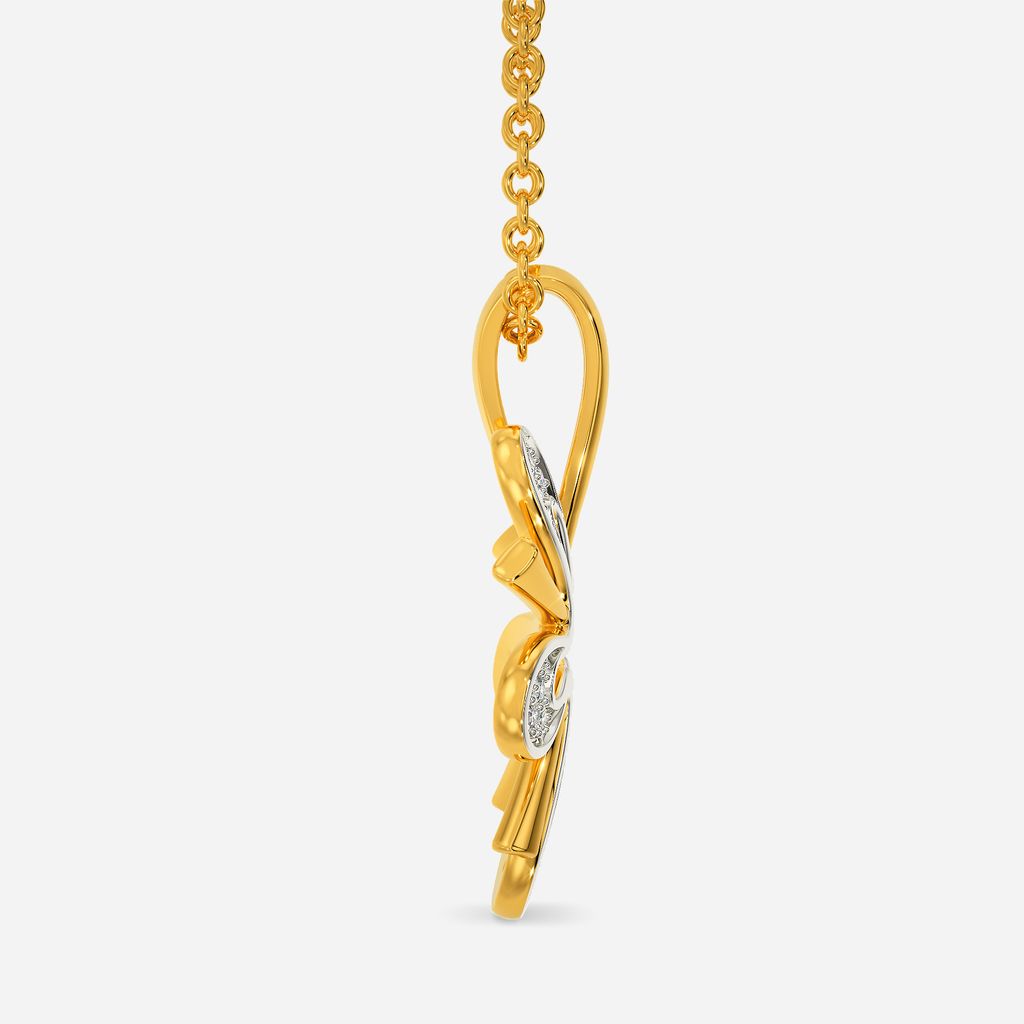 Abstract Beauty Diamond Pendants