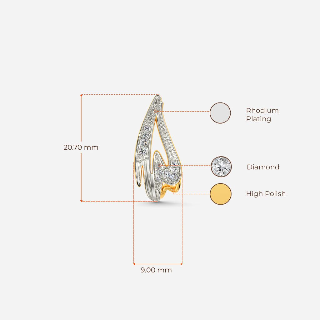 Colours Of Spring Diamond Earrings