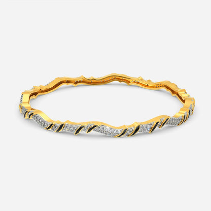 Shield Maiden Diamond Bangles