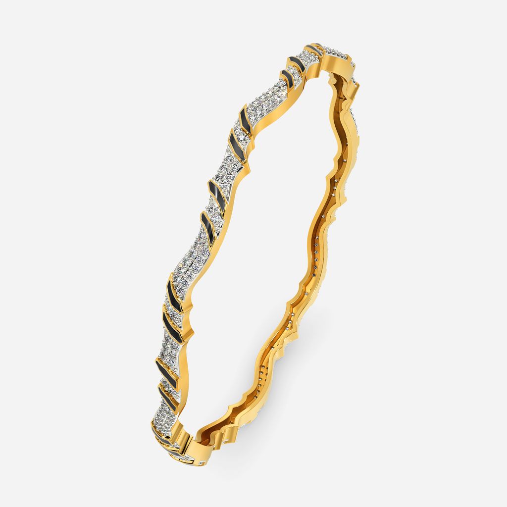 Shield Maiden Diamond Bangles