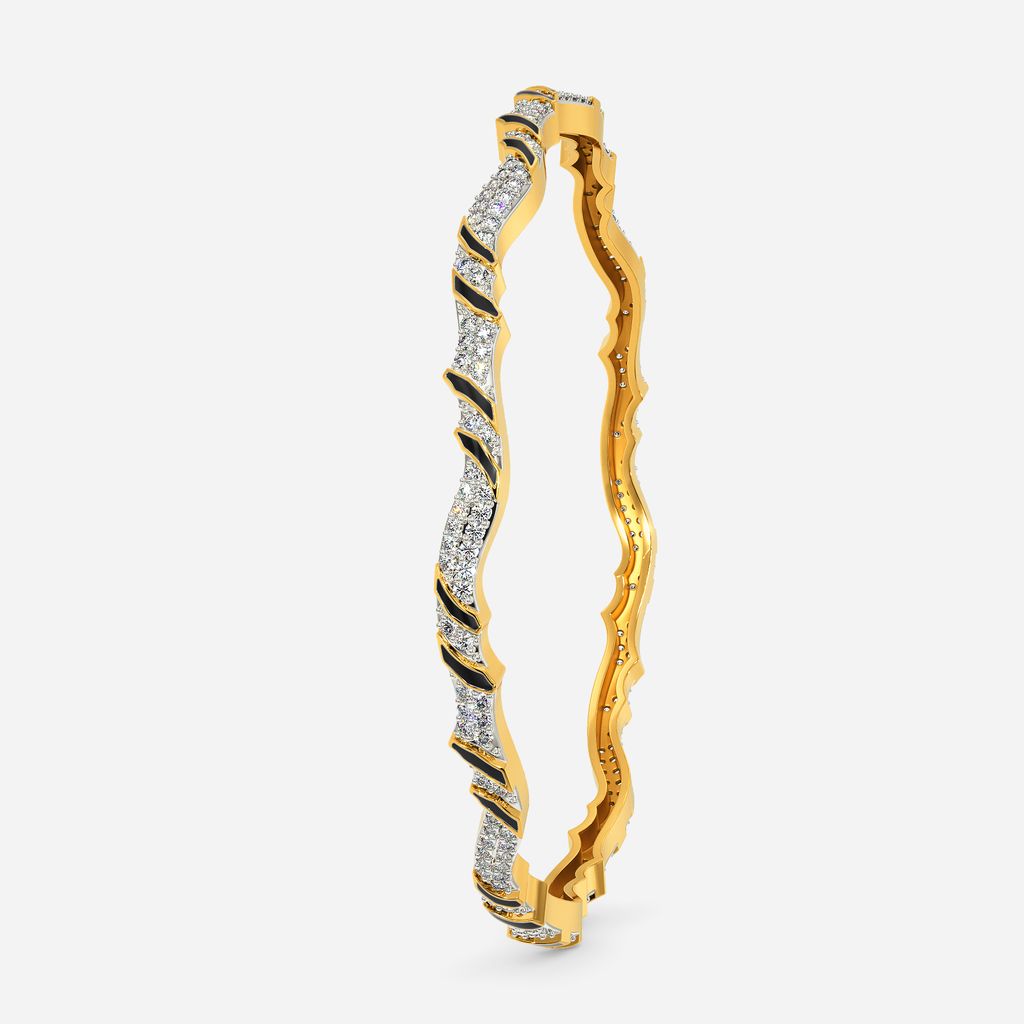 Shield Maiden Diamond Bangles