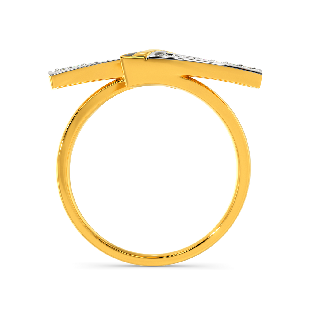 Zebra Debra Diamond Rings