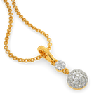 Aurora Diamond Pendants