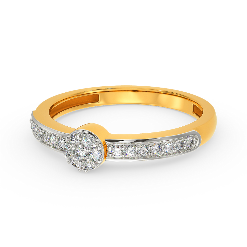 Kinda Linked Diamond Rings