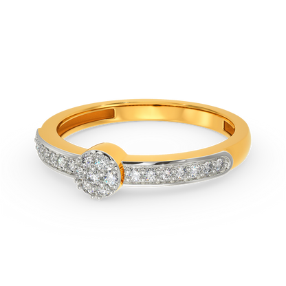 Kinda Linked Diamond Rings