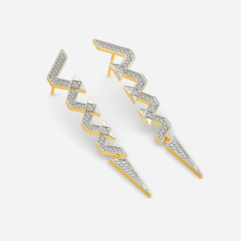 Untamed Stunner Diamond Earrings