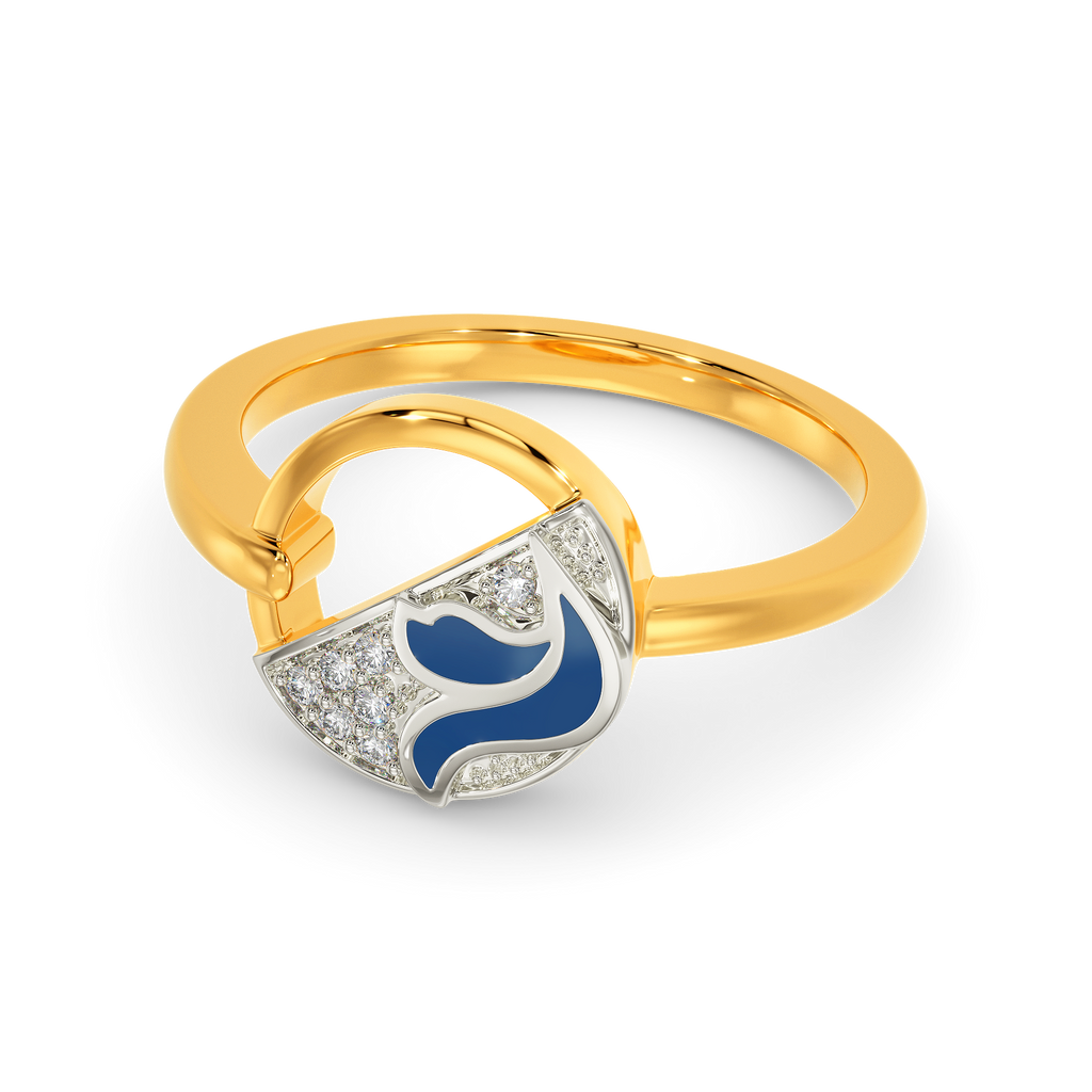 Fancy In Blue Diamond Rings