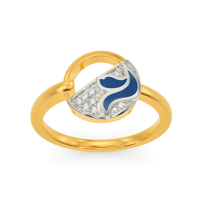 Fancy In Blue Diamond Rings