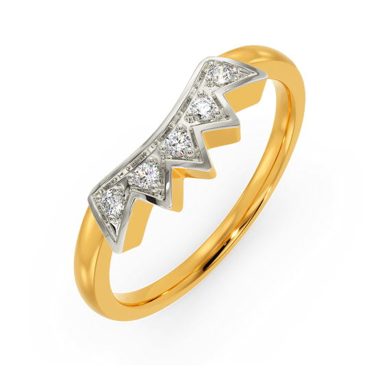 Rom Pom Diamond Rings