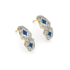 Dare Denim Diamond Earrings