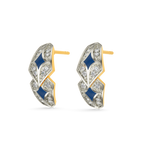 Dare Denim Diamond Earrings