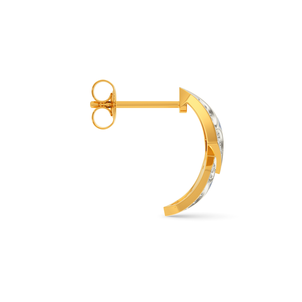 Dare Denim Diamond Earrings