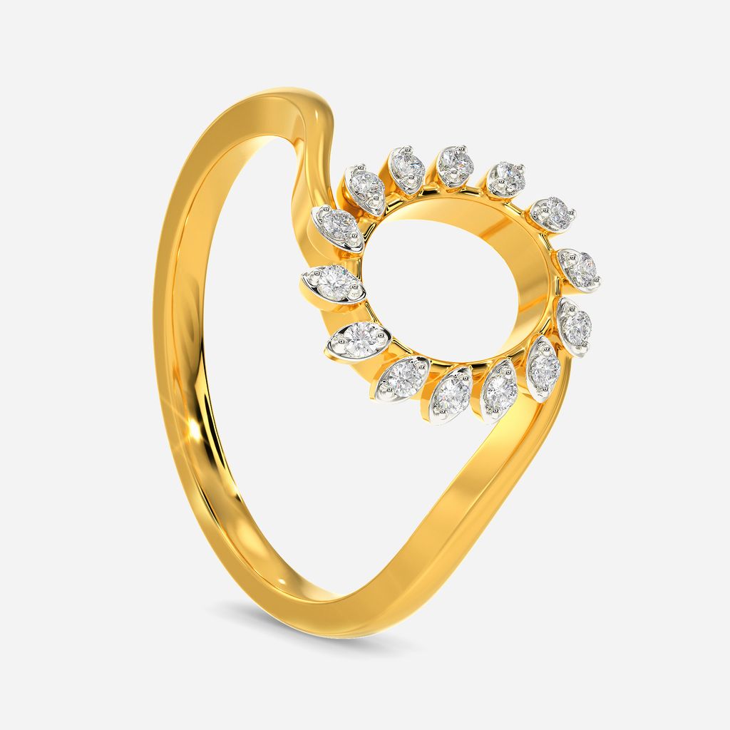 Greek Goddess Diamond Rings