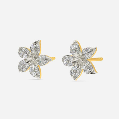Flora Diamond Diamond Earrings