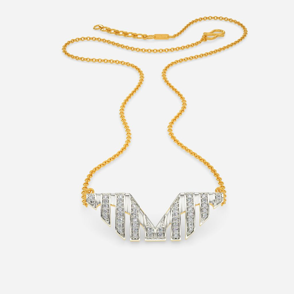 Blur Gleam Diamond Necklaces