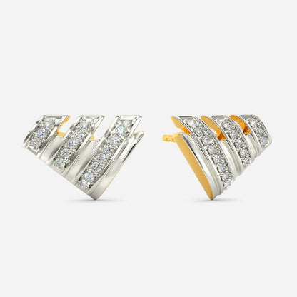 Blur Gleam Diamond Earrings