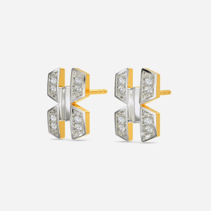 So Very Surrealistic Diamond Earrings