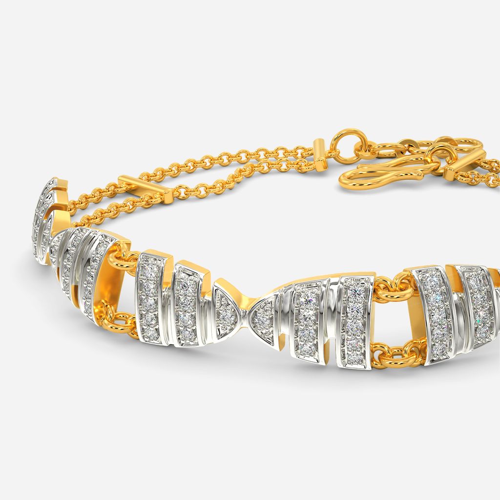 In The Ovoid Diamond Bracelets