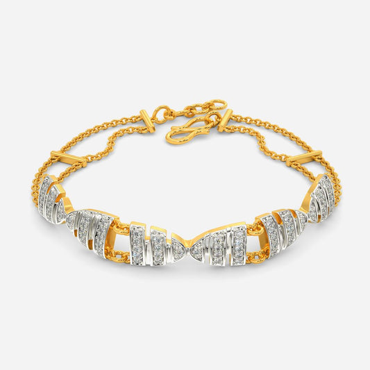 In The Ovoid Diamond Bracelets