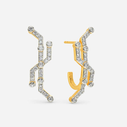 Future Power Diamond Earrings