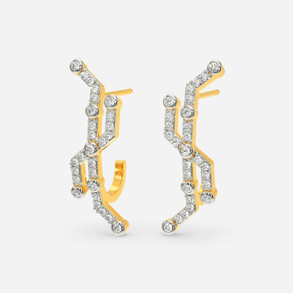 Future Power Diamond Earrings