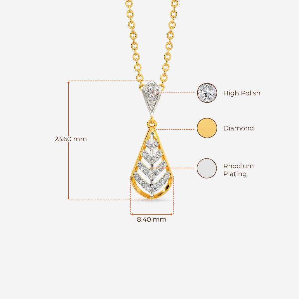 Turn it Up Diamond Pendants