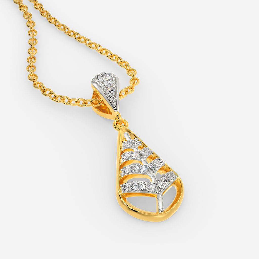 Turn it Up Diamond Pendants