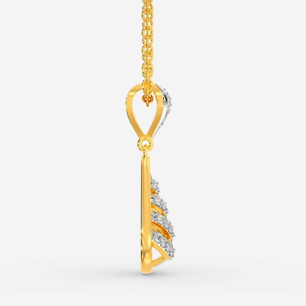Turn it Up Diamond Pendants
