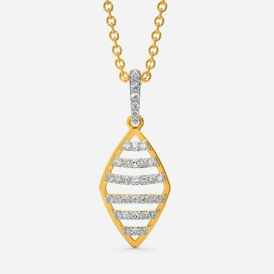 Puff it Up Diamond Pendants